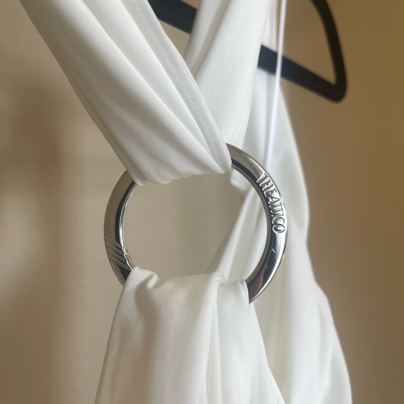 The Attico Ginnie Cutout Jersey Halter Top, size 44. NWT - Picture 8 of 16